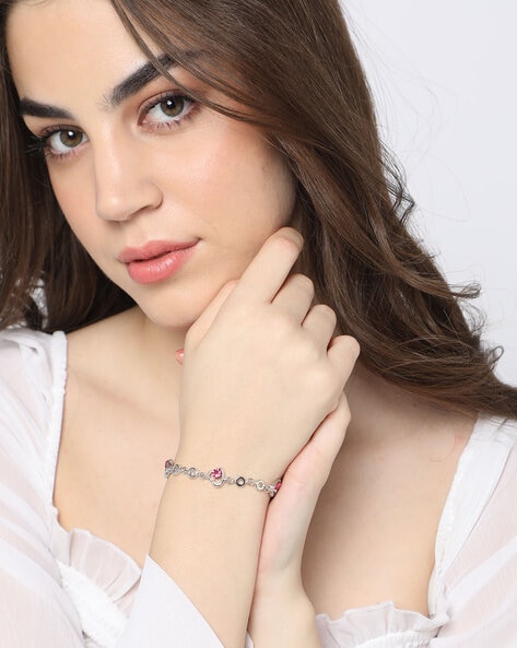 Buy 92.5 Silver Pandora Bracelet for Teenagers/ Adults Online On Zwende