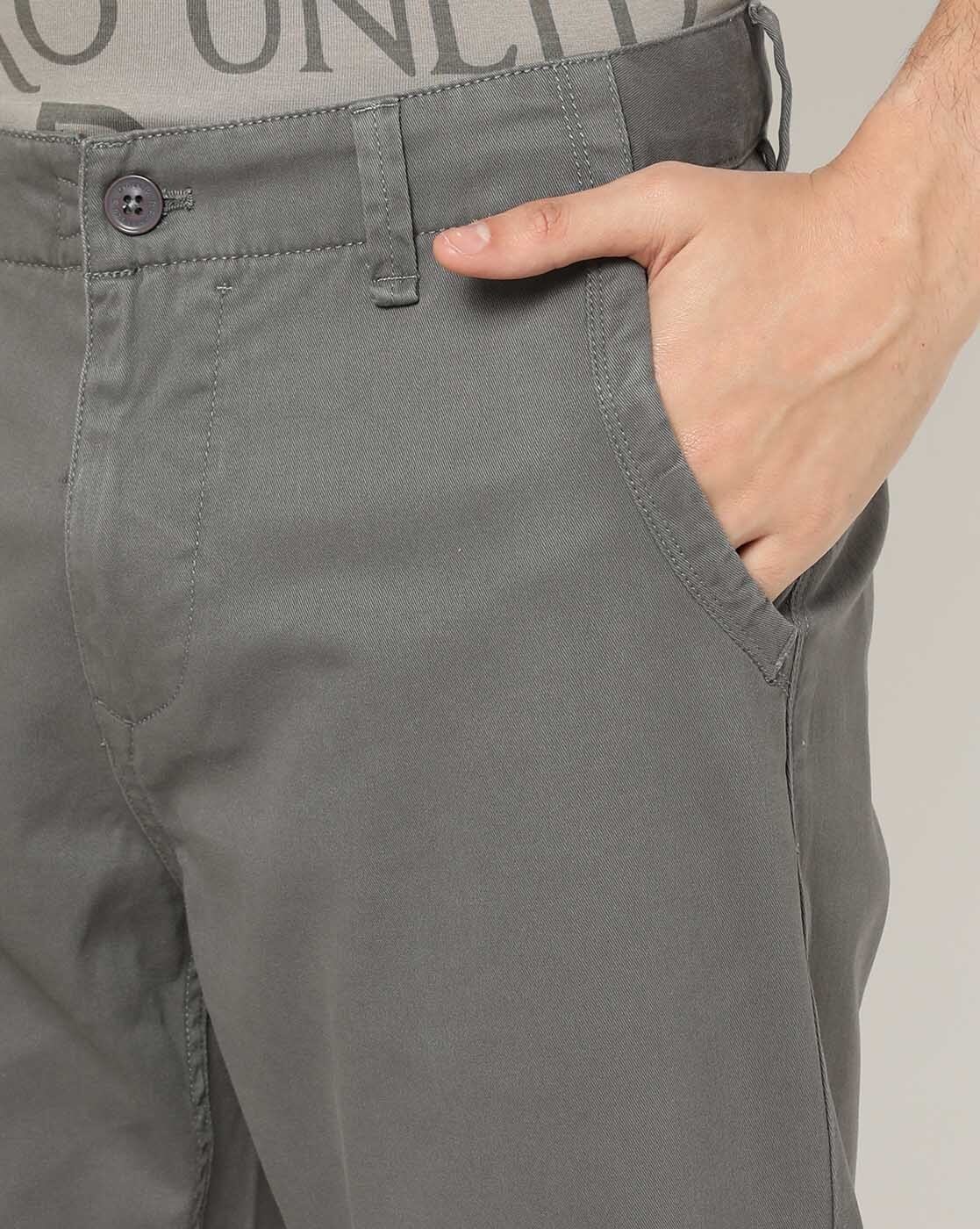 Buy Grey Trousers & Pants for Men by ECKO UNLTD Online