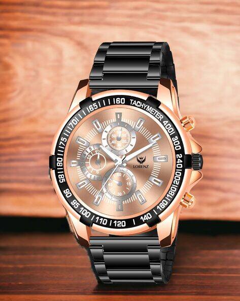 LORENZ MK-4039R Round Dial Analogue Watch