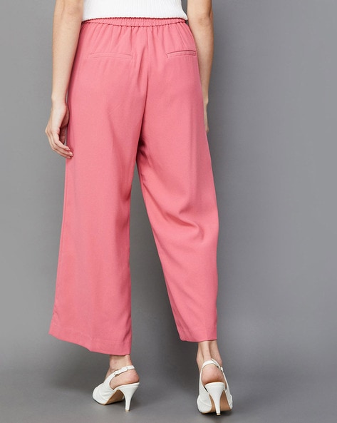 Mid Rise Loose Fit Trousers