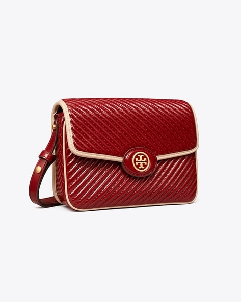 Tory Burch Robinson Small Tote SKU: 9480374 - YouTube