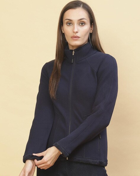 Buy Blue Jackets Coats for Women by LAKSHITA Online Ajio