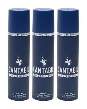 cantabil Set of 3 Men Deodorant Body Sprays - 450ml-picture-15