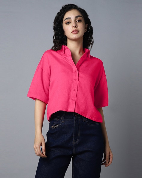 Buy Pink Shirts for Women by High Star Online
