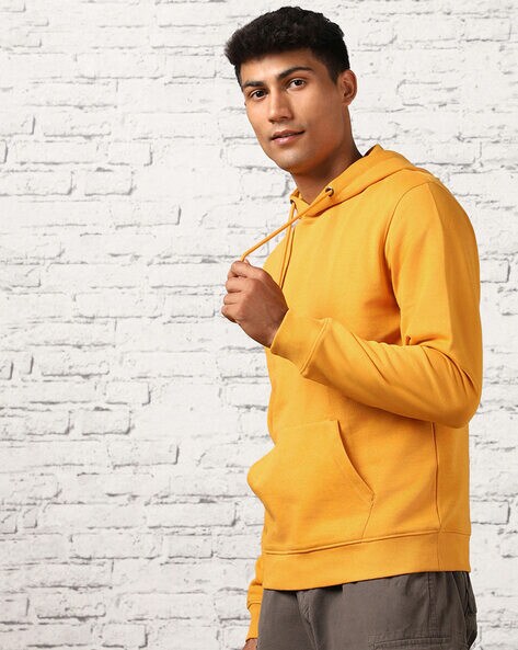 Buy Yellow Sweatshirt & Hoodies for Men by Nobero Online