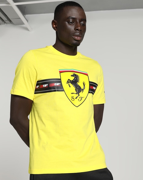 Puma t store shirt yellow