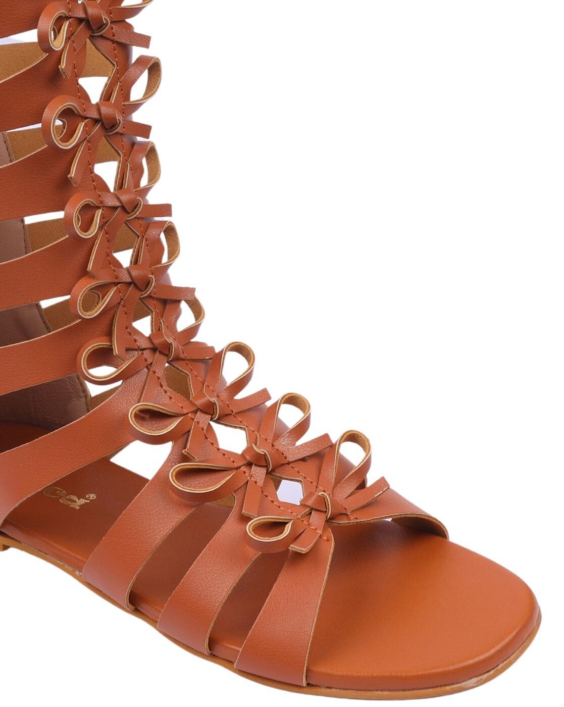 Sh India Tan Leather - Sandals from Moda in Pelle UK