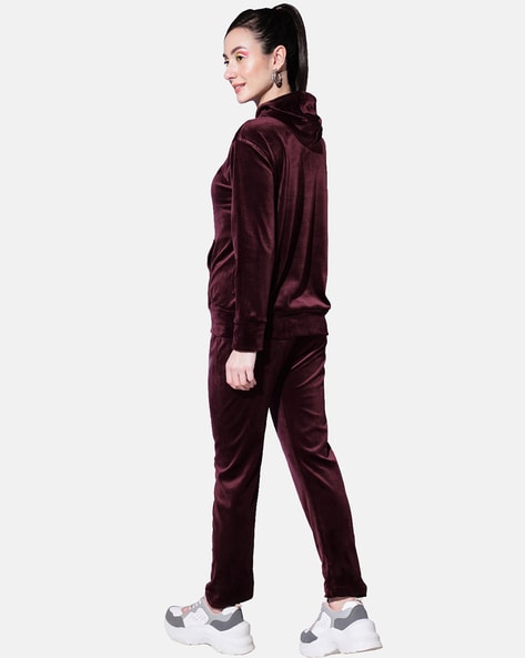Velvet Tracksuit with Pants