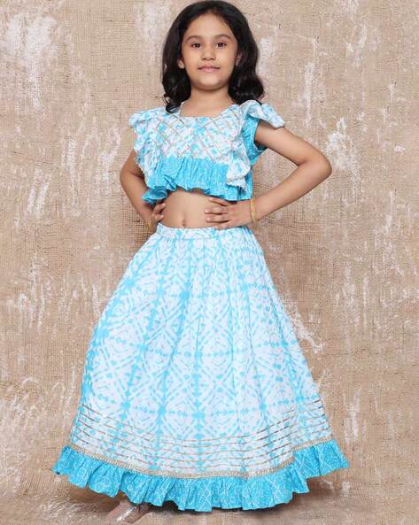 KID1 Leela Pure Cotton Lehenga Choli - KID1