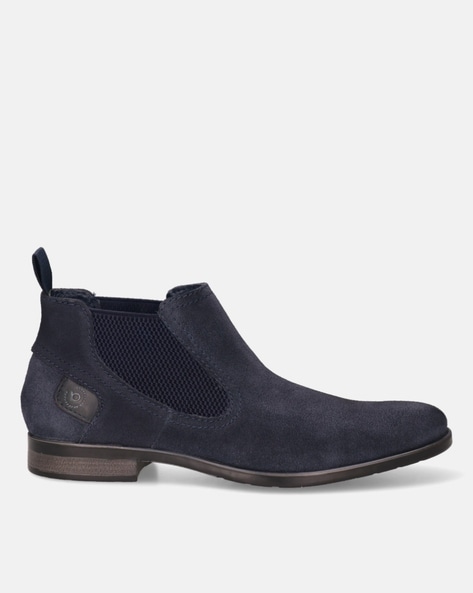 Bugatti Round-Toe Ankle-Length Chelsea Boots