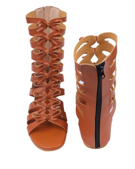 Gladiator Sandals High Heels - Women's Casual Shoes AZ232 | Touchy Style