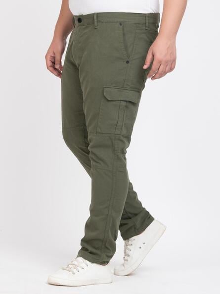 Buy Olive Trousers & Pants for Men by iVOC Online