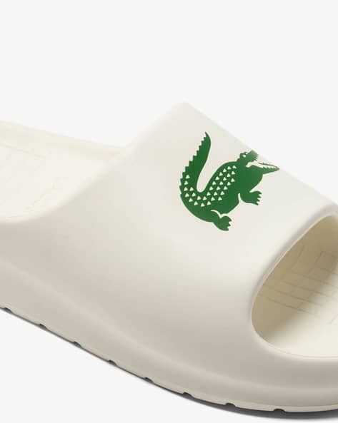 Buy White Flip Flop Slippers for Men by Lacoste Online