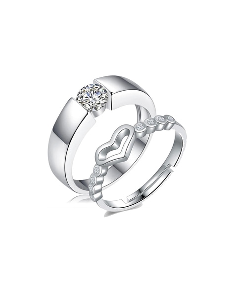 Buy Clara 92.5 Sterling Silver Ring Online At Best Price @ Tata CLiQ