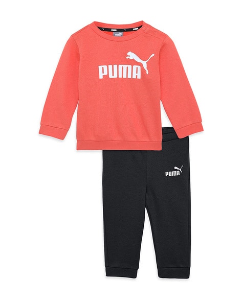 Puma essential skinny joggers in clearance black