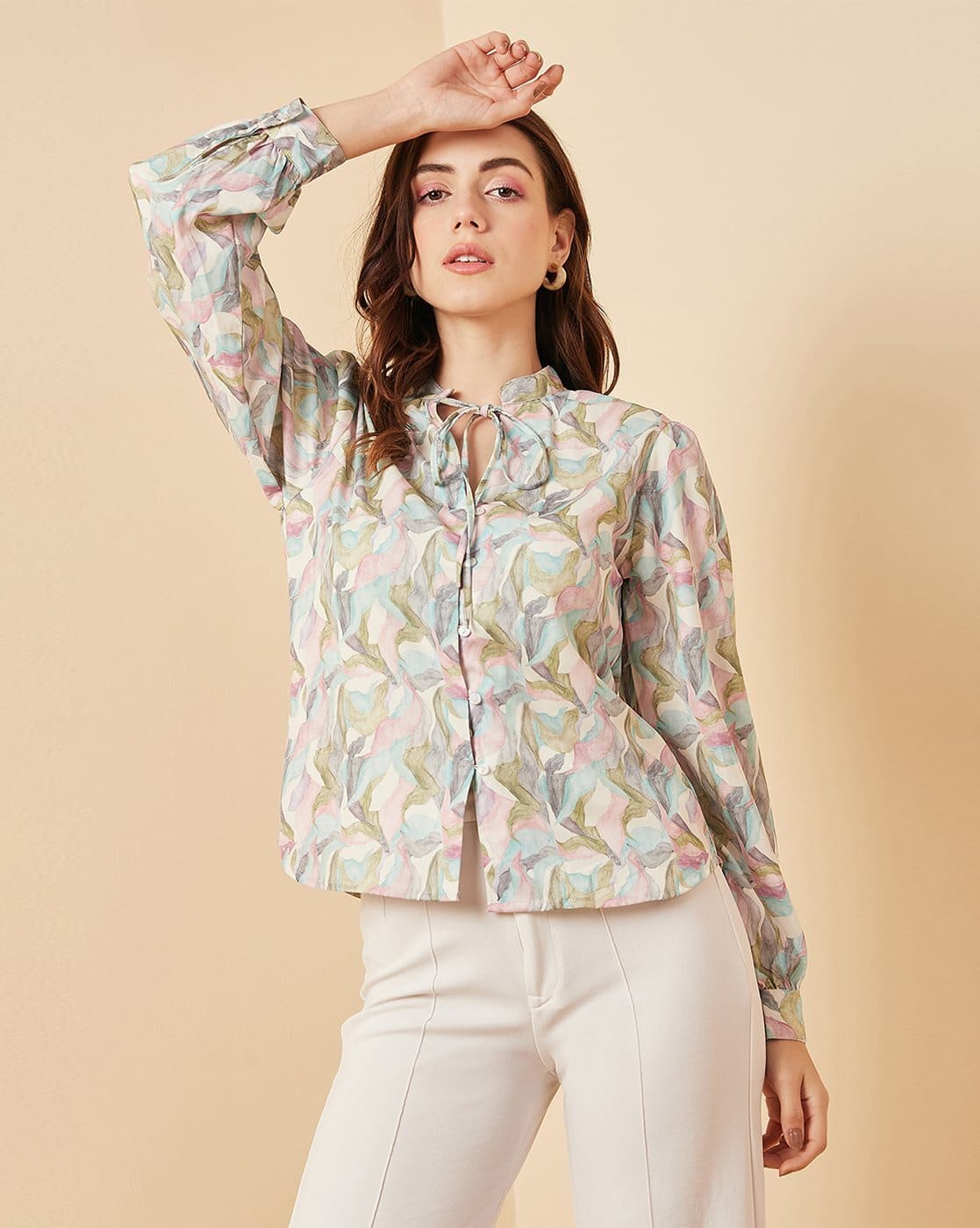 Buy Multicoloured Tops for Women by MARIE CLAIRE Online