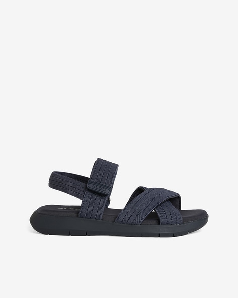 Stmock Men's Brown Cross Strap Sandals | Aldo Shoes