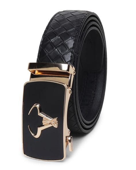 Buy Black (MF5352-67) Belts for Men by MENFOX Online