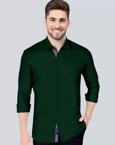 Buy Black Shirts for Men by VERTUSY Online