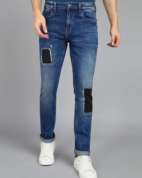 Buy Blue Jeans for Men by URBANO FASHION Online