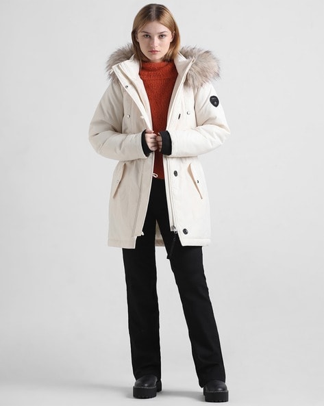 Buy Cream Jackets & Coats for Women by ONLY Online