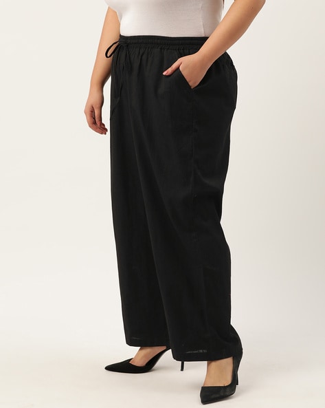 MARKS & SPENCER WOMENS BLACK PEG LEG LINEN TROUSERS, Size 10 Long, Bnwt |  eBay