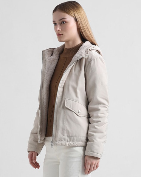 Buy Cream Jackets & Coats for Women by ONLY Online