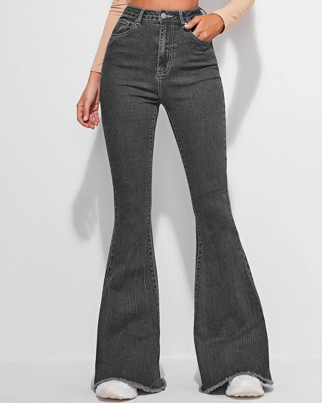 Women Regular Fit High Rise Bootcut Jeans