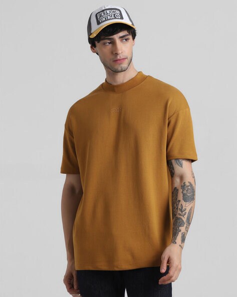 Logo Print Crew- Neck T-Shirt