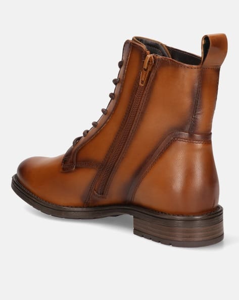 Buy Cognac Brown Boots for Women by Bagatt Online