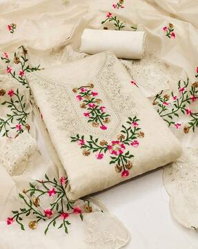 Cotton unstitched churidar sales materials