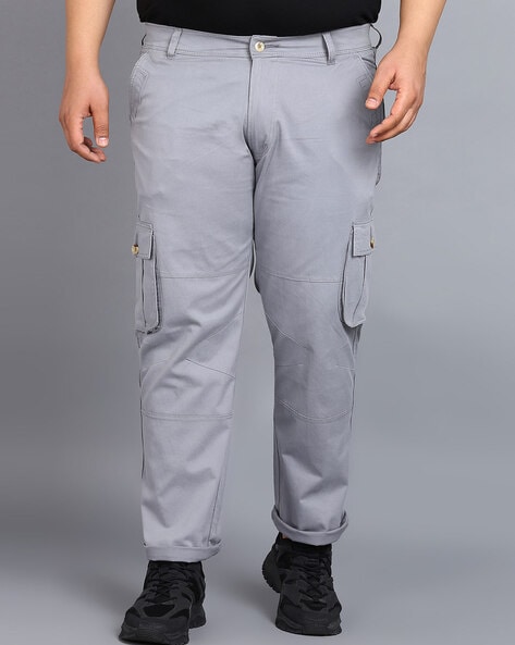 Buy Navy blue Trousers & Pants for Men by URBANO PLUS Online