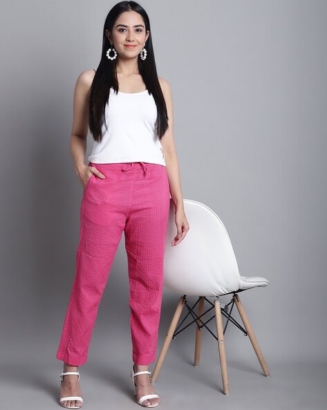 Buy Regular Trousers & Pants for Women by Enchanted Drapes Online