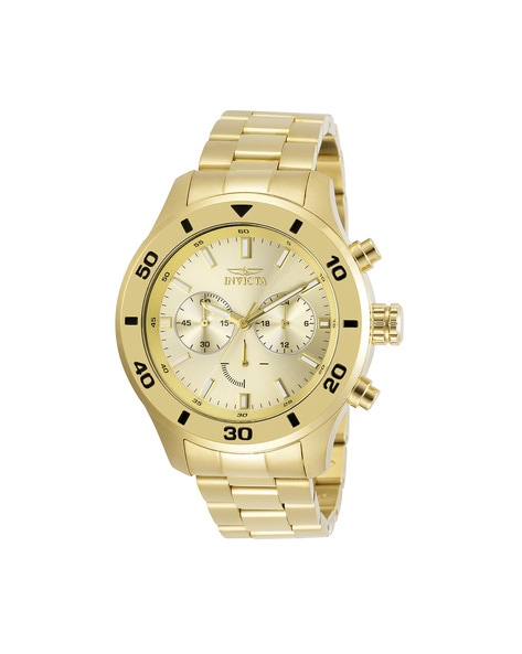 Invicta chronograph outlet gold