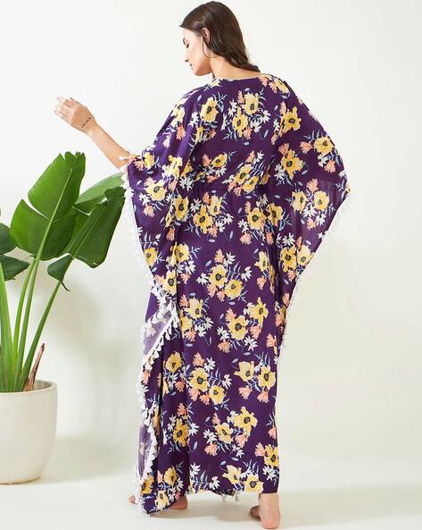 Buy Purple Nightshirts&Nighties for Women by The Kaftan Company Online