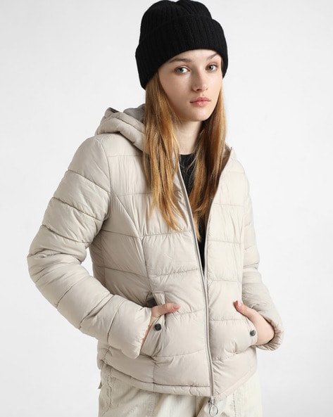 Lightweight Puffer Jacket with detachable Hood