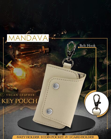 Genuine Leather Key Wallet Women Keychain Covers Zipper Key Case Bag Men Key  Holder Card Housekeeper Keys Organizer Purse - AliExpress