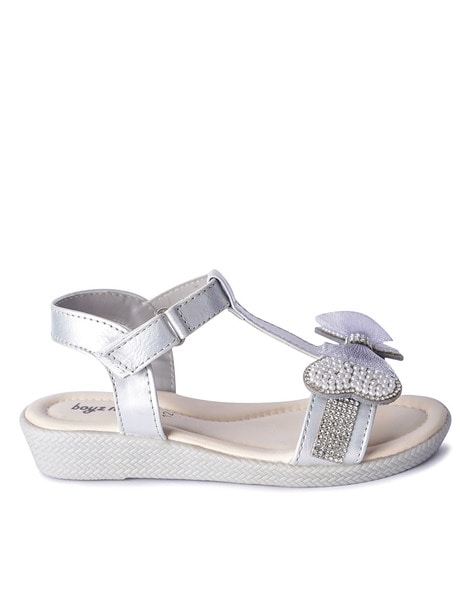 Buy Silver Sandals Flats Dressy Online In India - Etsy India