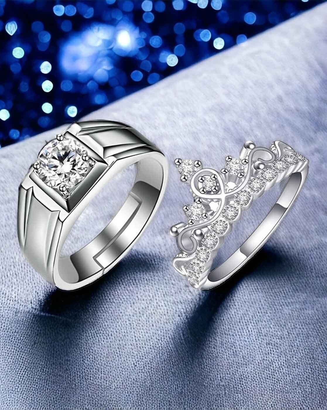 Couple Rings Plated S925 Sterling Silver Open Wedding Ring - China Fashion  Ring and Ring price | Made-in-China.com