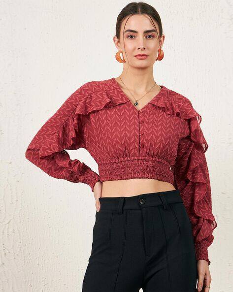 Buy Rust Tops for Women by MARIE CLAIRE Online
