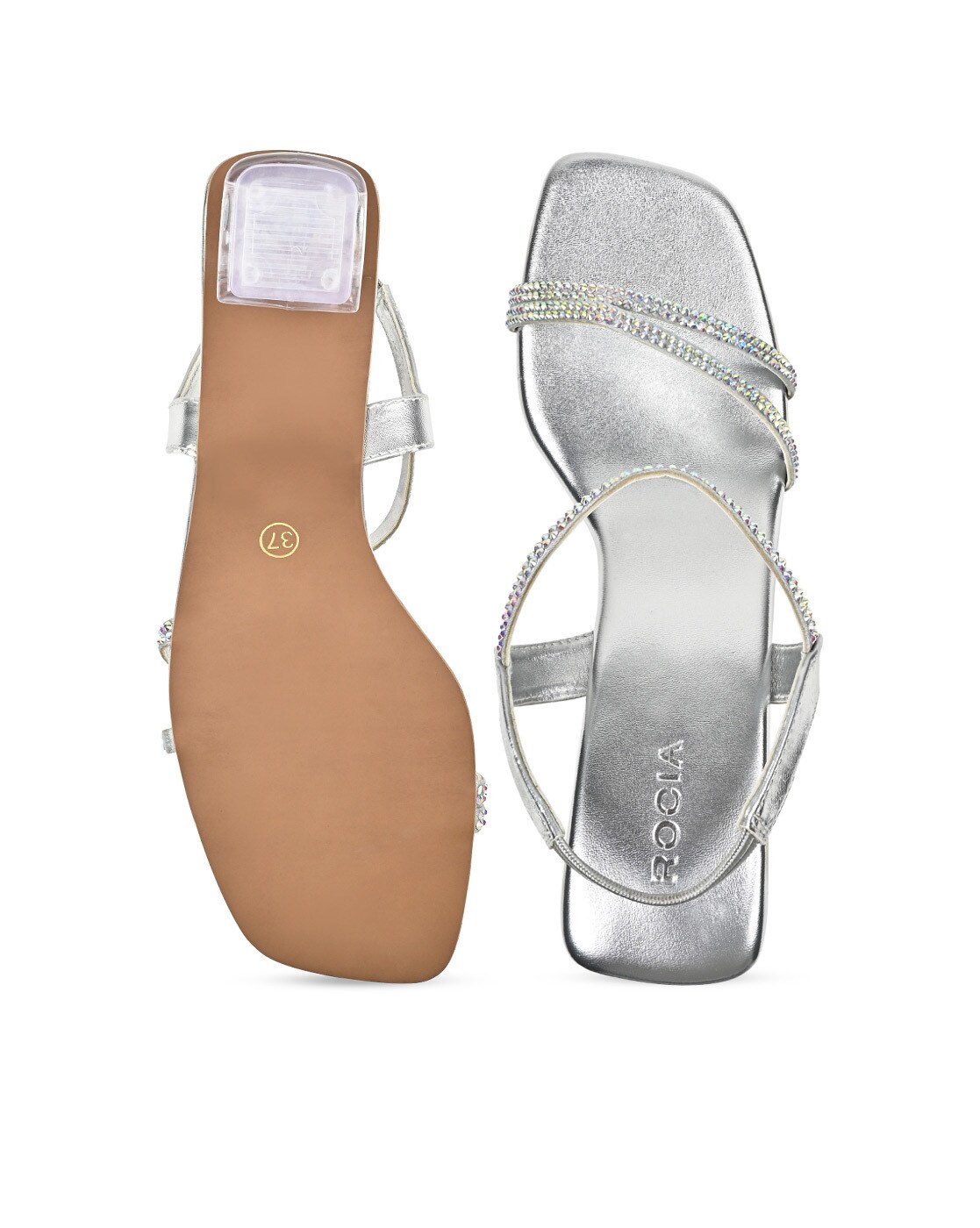 Silver sandals best sale for women