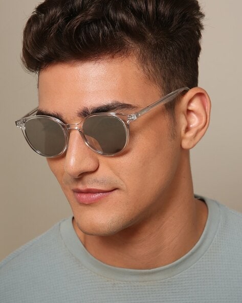 Fossil sales round sunglasses