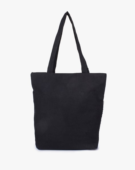 Plain discount black handbag