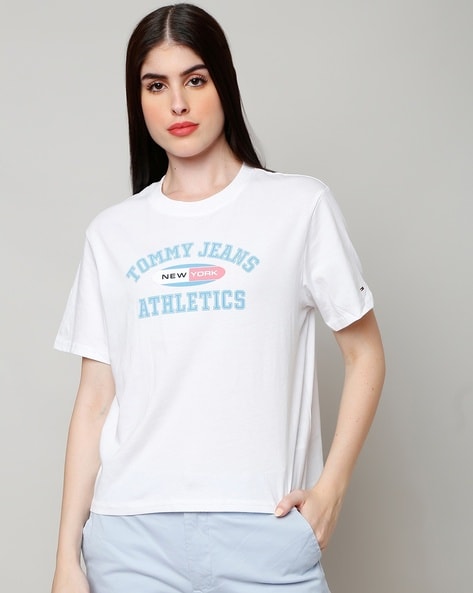 Tommy Hilfiger womens T-shirt, white - Buy online! HERE