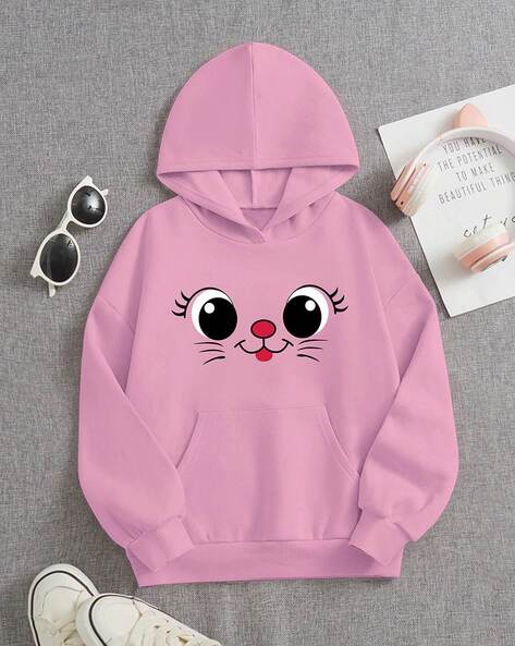 Cat hoodie hotsell for girls