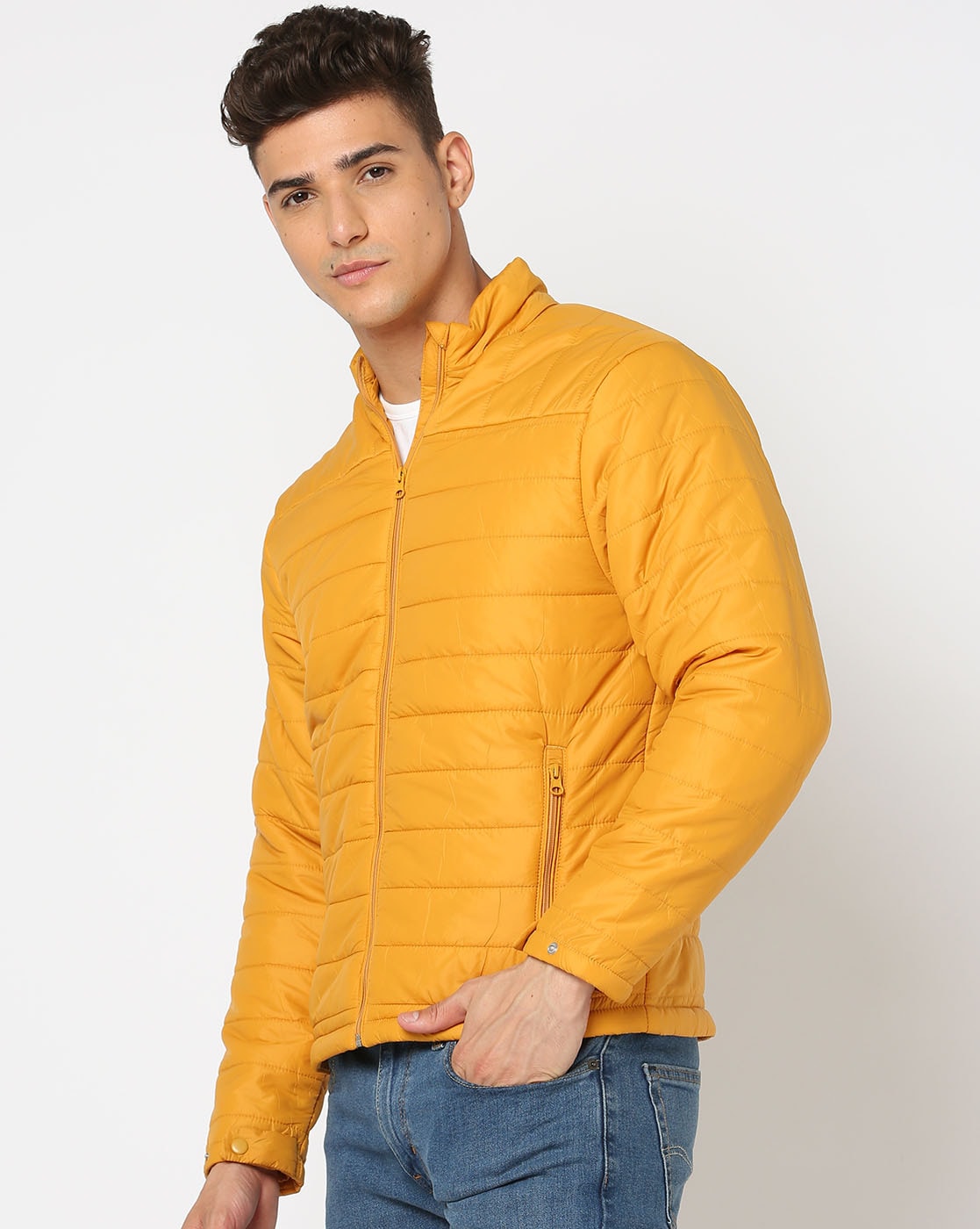 Buy Blue & Rust Jackets & Coats for Men by Teamspirit Online | Ajio.com