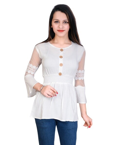 Buy online shop tops for girls