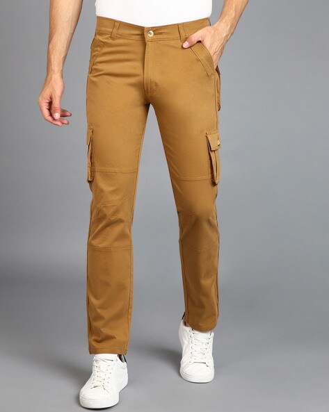 Buy Brown Trousers & Pants for Men by URBANO FASHION Online