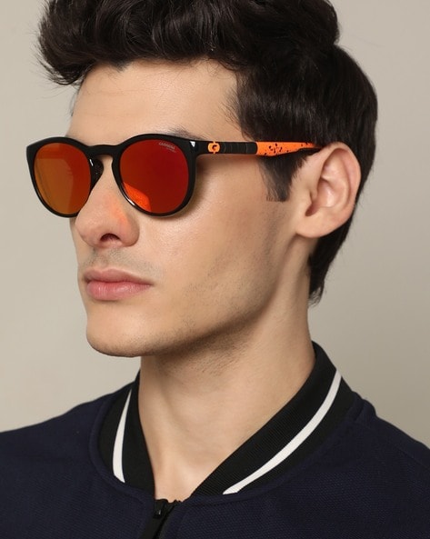 Buy CARRERA 5002 Unisex Mirrored Square Sunglasses Red [241822b5q55zp]  Online - Best Price CARRERA 5002 Unisex Mirrored Square Sunglasses Red  [241822b5q55zp] - Justdial Shop Online.