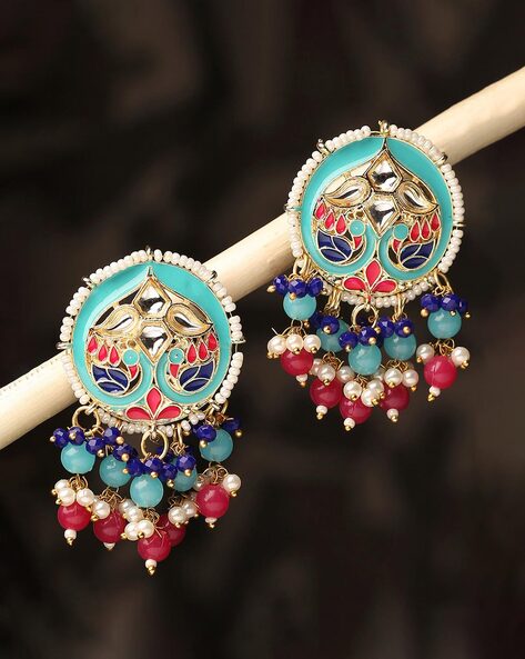 Buy Multicoloured Earrings for Women by Priyaasi Online | Ajio.com